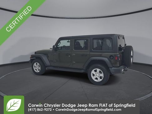 Certified 2022 Jeep Wrangler Unlimited Sport image 10