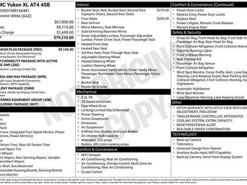 Used 2021 GMC Yukon XL AT4 w/ AT4 Premium Plus Package AWD/4WD image 9