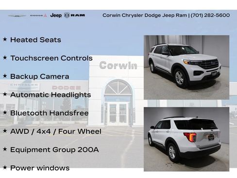 Used 2024 Ford Explorer XLT AWD/4WD image 8