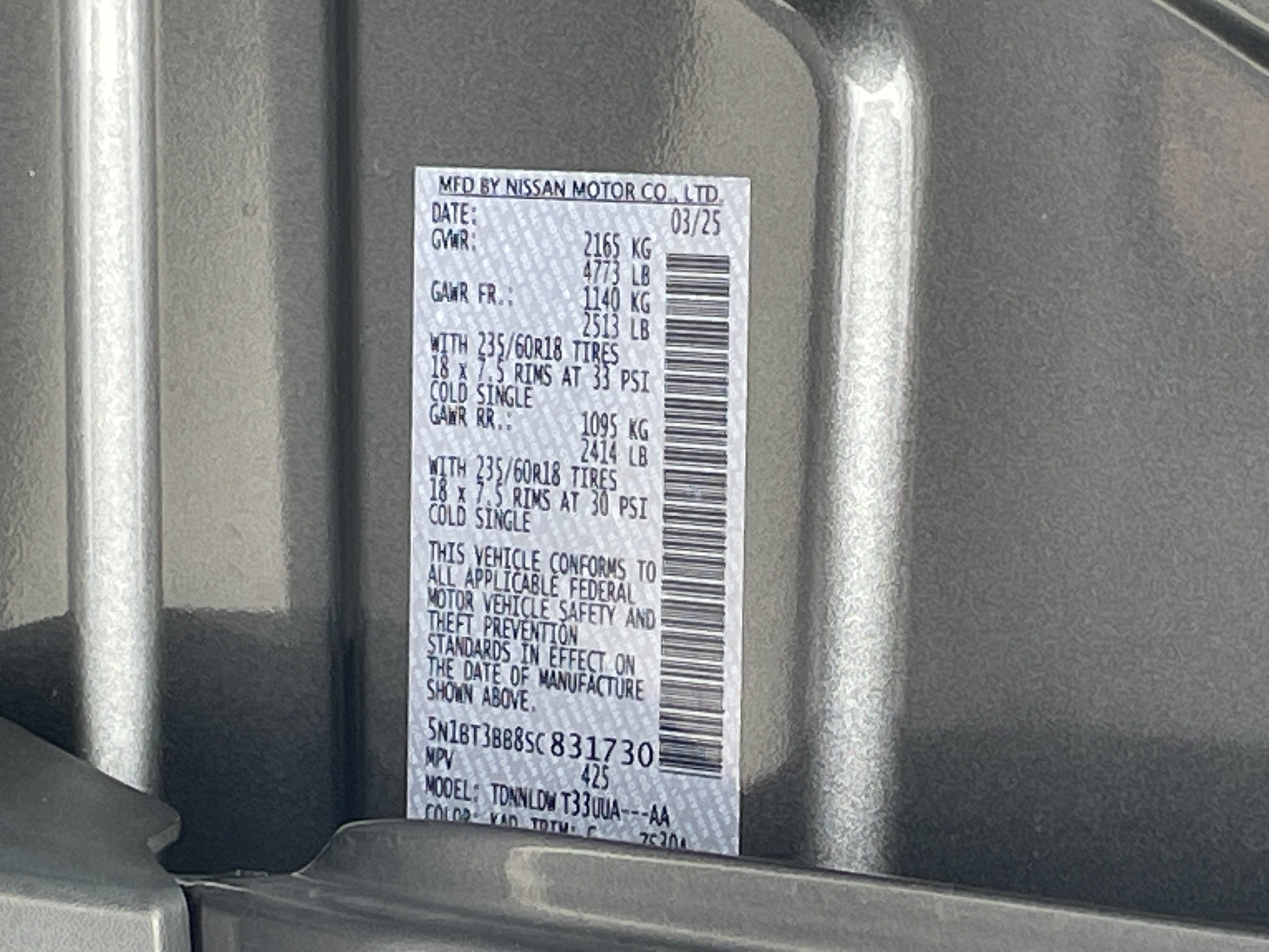 Used 2025 Nissan Rogue SV AWD/4WD image 32