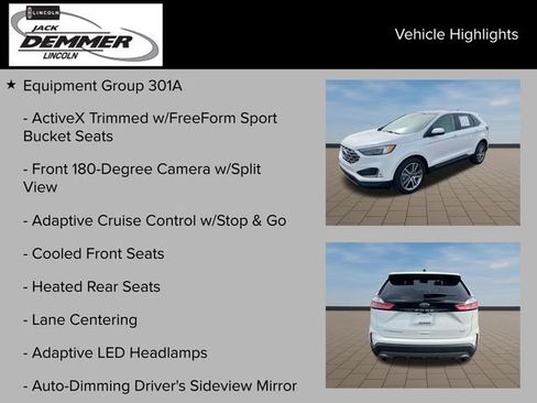 Used 2024 Ford Edge Titanium w/ Equipment Group 301A AWD/4WD image 24