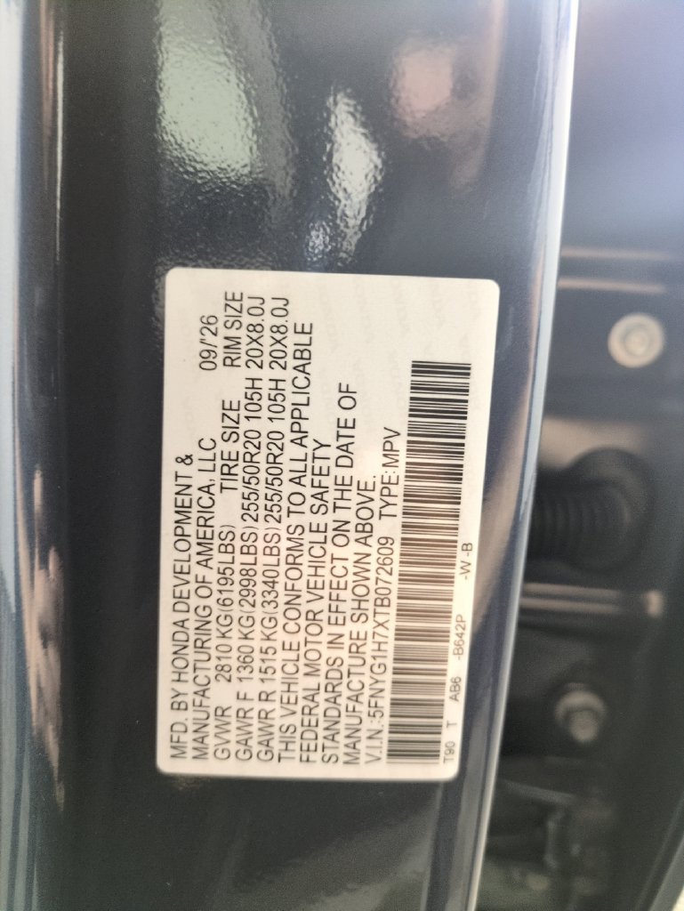 New 2026 Honda Pilot Touring image 32