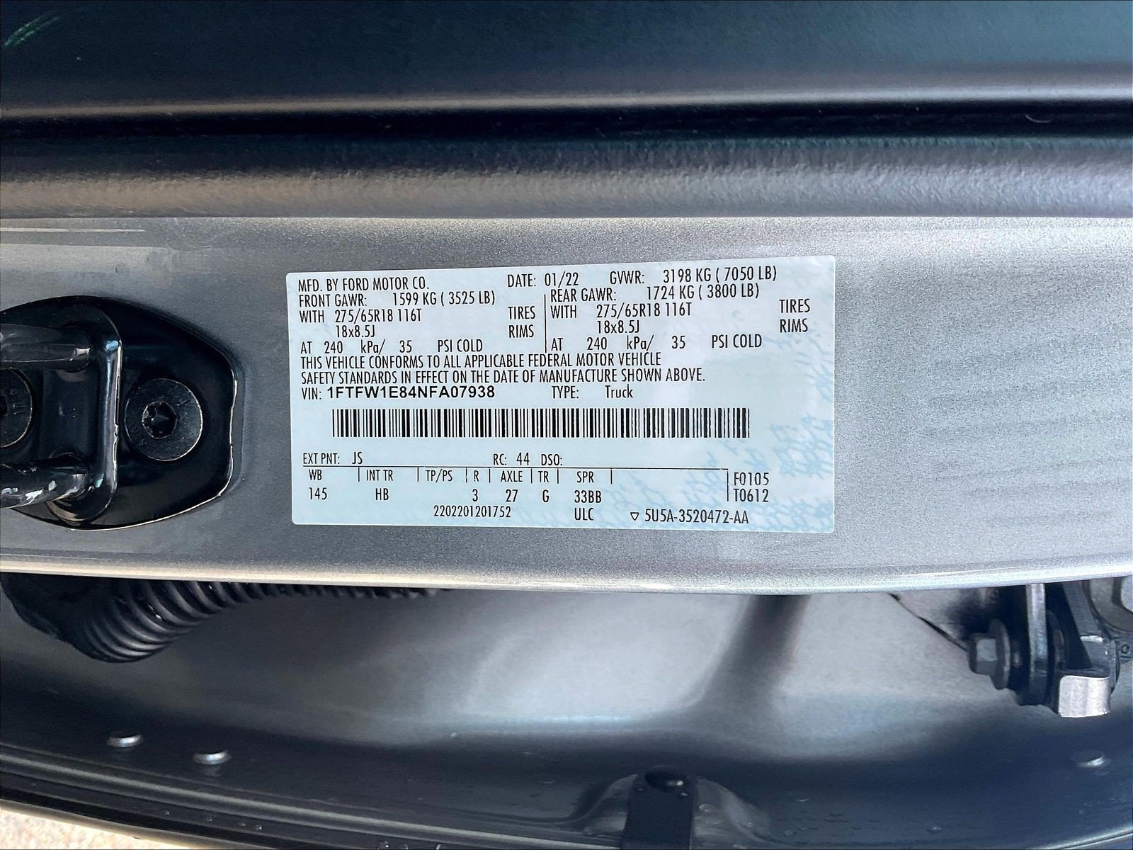 Used 2022 Ford F150 Lariat AWD/4WD image 21