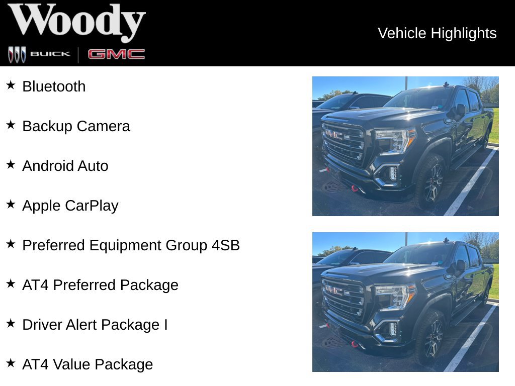 Used 2021 GMC Sierra 1500 AT4 w/ AT4 Value Package AWD/4WD image 3