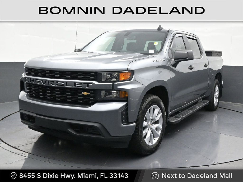 Used 2022 Chevrolet Silverado 1500 Custom RWD image 1