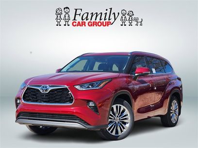 New 2026 Toyota Highlander Platinum