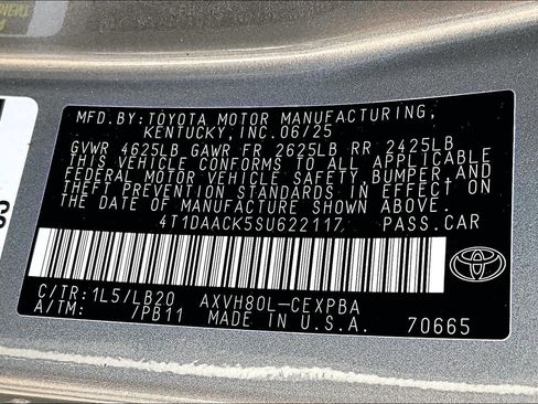 Certified 2025 Toyota Camry XSE image 33