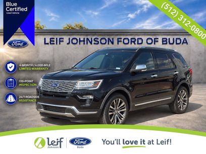 Used 2018 Ford Explorer Platinum