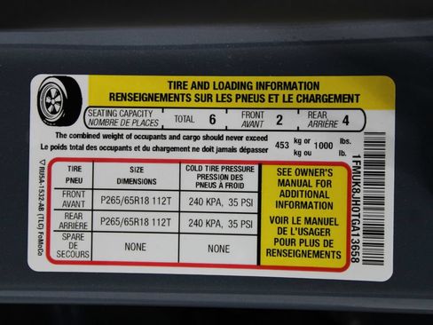 Used 2026 Ford Explorer Tremor w/ Tremor Convenience Package AWD/4WD image 76