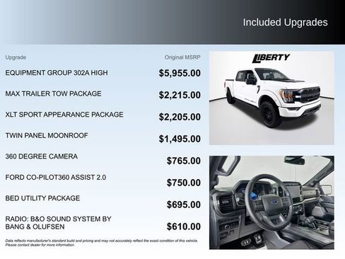 Used 2023 Ford F150 XLT w/ Equipment Group 302A High image 5