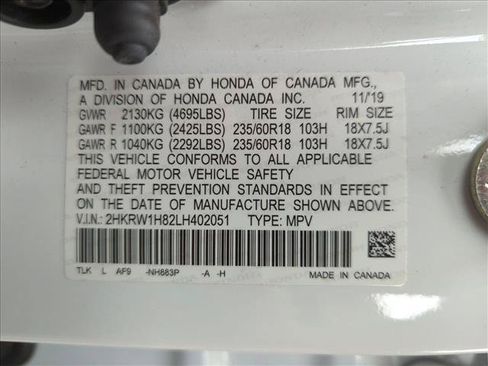 Used 2020 Honda CR-V EX-L image 15