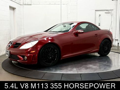 Used 2005 Mercedes-Benz SLK 55 AMG w/ Entertainment Pkg image 4