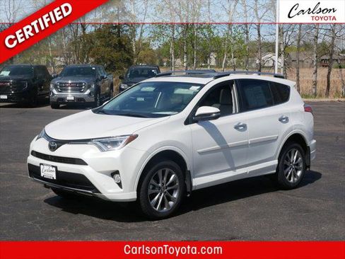 Certified 2017 Toyota RAV4 Platinum w/ All Weather Liner Package AWD/4WD image 1