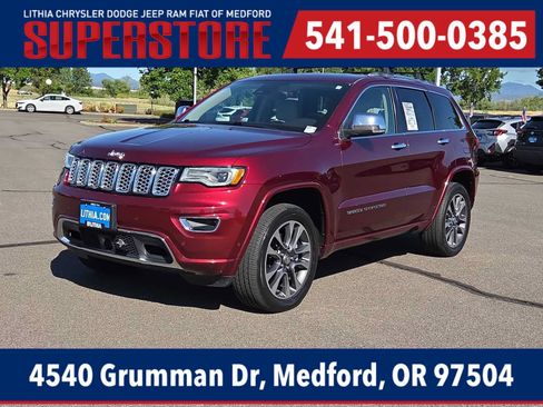 Used 2018 Jeep Grand Cherokee Overland AWD/4WD image 1