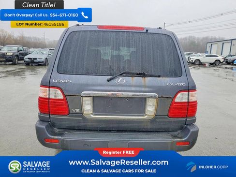 Used 2005 Lexus LX 470 4WD image 8