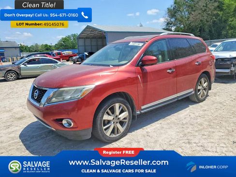 Used 2013 Nissan Pathfinder Platinum w/ Platinum Premium Pkg FWD image 1