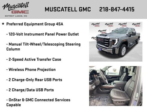 Used 2024 GMC Sierra 2500 SLT w/ SLT Premium Package AWD/4WD image 18