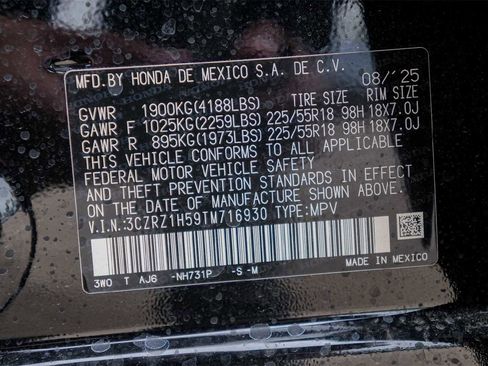 Used 2026 Honda HR-V Sport image 30