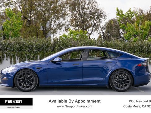 Used 2021 Tesla Model S Plaid AWD/4WD image 3