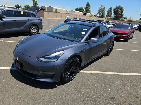 Used 2021 Tesla Model 3 Performance AWD/4WD image 1