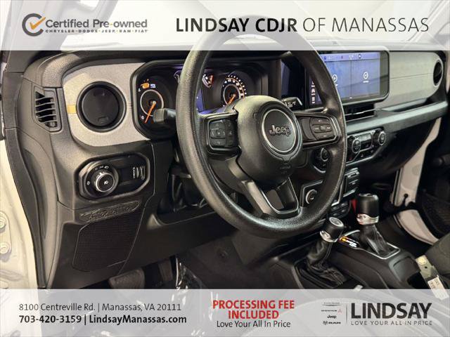 Certified 2024 Jeep Wrangler Unlimited Sport AWD/4WD image 18