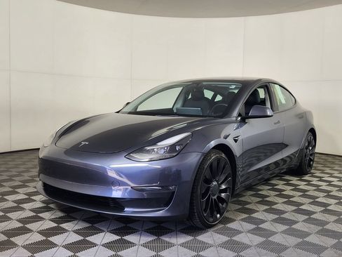 Used 2022 Tesla Model 3 Performance AWD/4WD image 3