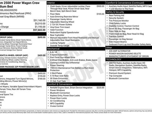 Used 2016 RAM 2500 Power Wagon w/ Luxury Group AWD/4WD image 39