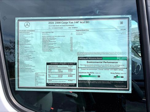 New 2026 Mercedes-Benz Sprinter 2500 image 19
