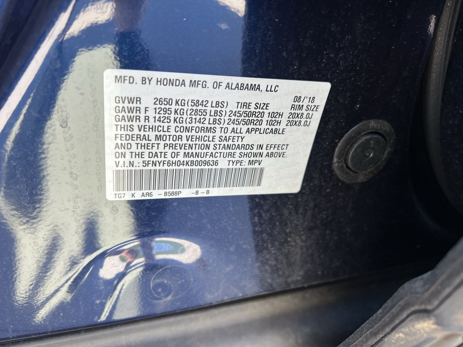 Used 2019 Honda Pilot Elite image 38