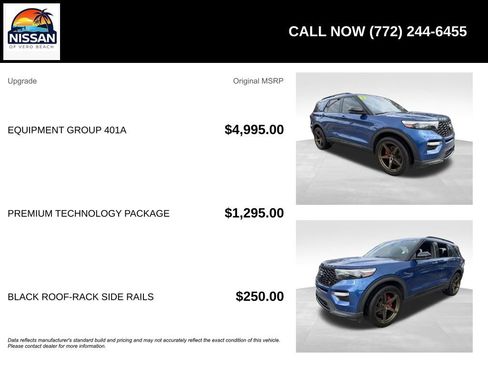 Used 2022 Ford Explorer ST w/ Equipment Group 401A image 6