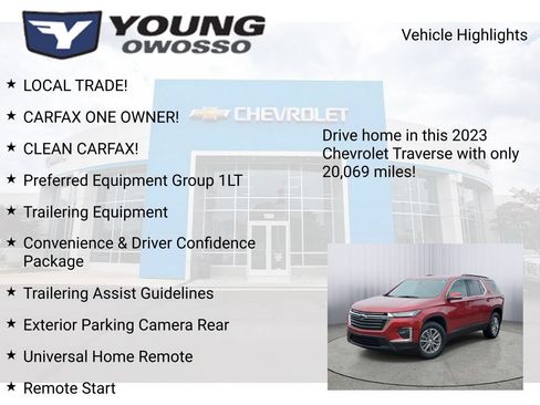 Certified 2023 Chevrolet Traverse LT FWD image 8