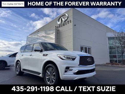 Used 2022 INFINITI QX80 Luxe w/ Cargo Package image 1