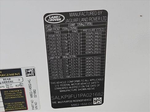 Used 2023 Land Rover Range Rover SE image 23