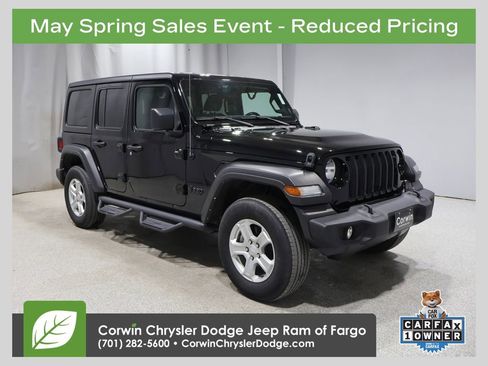 Used 2022 Jeep Wrangler Unlimited Sport AWD/4WD image 1