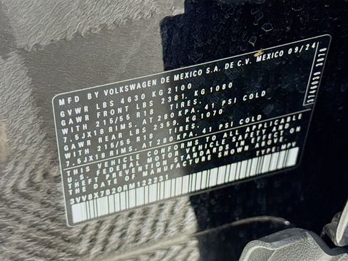 Certified 2024 Volkswagen Taos S image 30