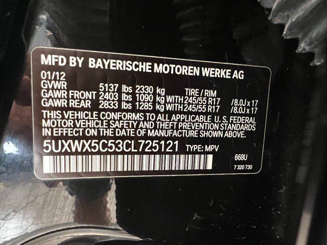 Used 2012 BMW X3 xDrive28i AWD/4WD image 17