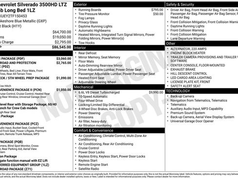 New 2026 Chevrolet Silverado 3500 LTZ w/ LTZ Plus Package image 5