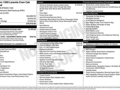 Used 2025 RAM 1500 Laramie w/ Sport Appearance Package