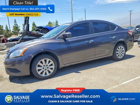 Used 2015 Nissan Sentra SV FWD image 1