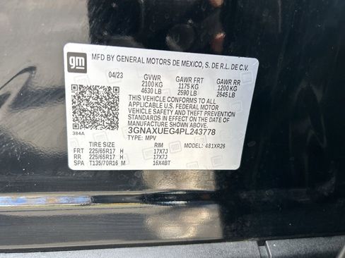 Used 2023 Chevrolet Equinox LT image 42