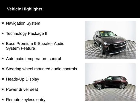 Used 2021 Buick Envision Avenir w/ Technology Package II image 2