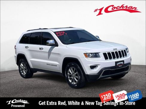 Used 2016 Jeep Grand Cherokee Limited AWD/4WD image 1