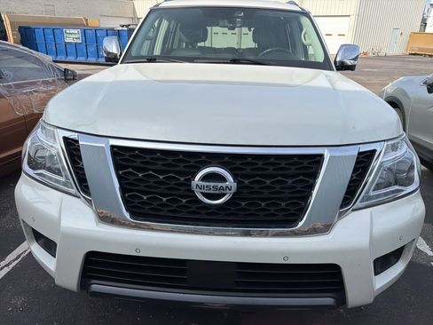 Used 2019 Nissan Armada Platinum w/ Captain's Chairs Package image 2