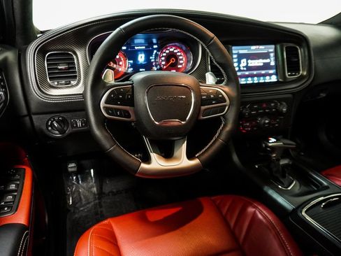 Used 2022 Dodge Charger SRT Hellcat w/ Carbon/Suede Interior Package RWD image 12
