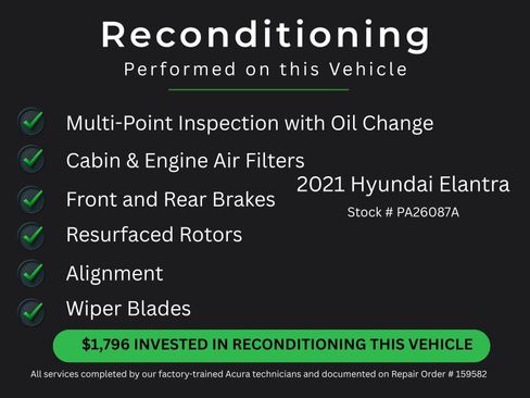 Used 2021 Hyundai Elantra Limited FWD image 34