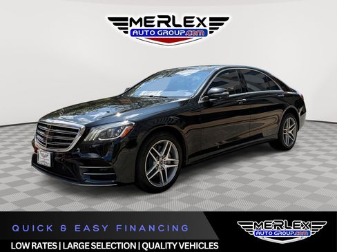 Used 2019 Mercedes-Benz S 560 4MATIC Sedan w/ AMG Line Exterior image 1