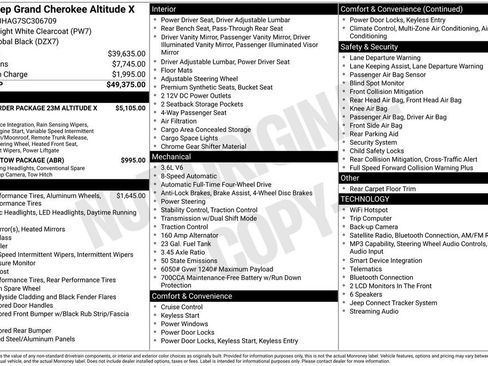 Used 2025 Jeep Grand Cherokee Altitude AWD/4WD image 9