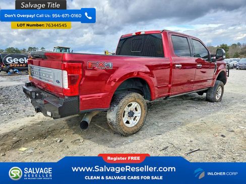 Used 2018 Ford F250 Platinum w/ Platinum Ultimate Package image 4
