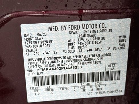 Used 2023 Ford Edge SEL w/ Convenience Package AWD/4WD image 32