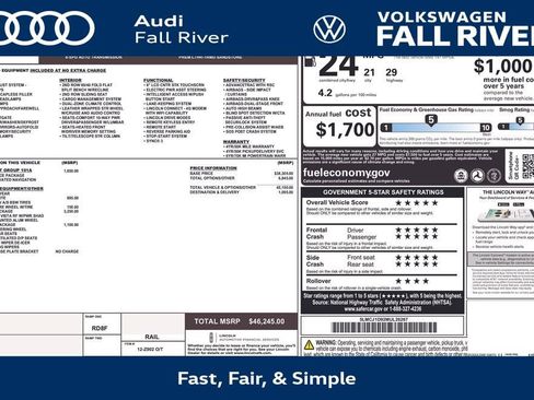 Used 2021 Lincoln Corsair AWD w/ Premium Package image 1